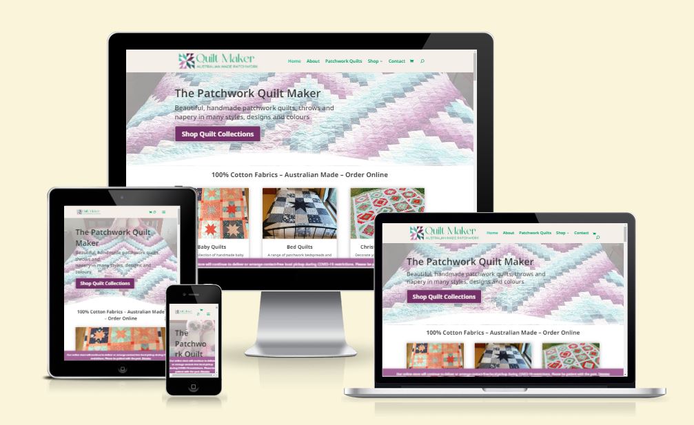 The Patchwork Quilt Maker responsive